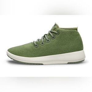 All Birds Mizzle Wool Runner Water Repellent Sneaker Thunder Green Women’s 8